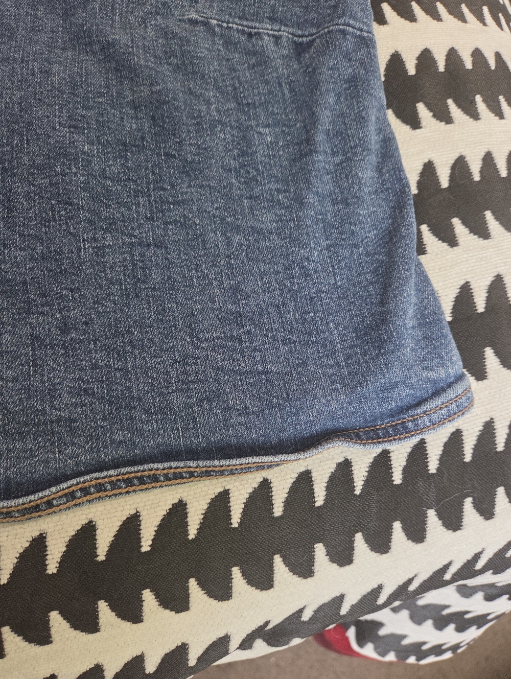 American Eagle Denim Tie-Front Vest - Picture 6 of 6